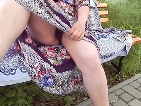 şeffaf elbiseli Kıllı Olgun