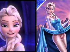 SekushiLover - Disney Elsa vs Nu Elsa