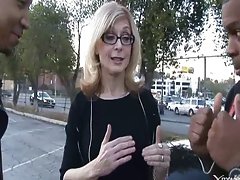 Nina Hartley gets duo BBCs