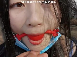 trụy lạc nhỉ châu á tart đáng kinh ngạc BDSM khiêu dâm coupling